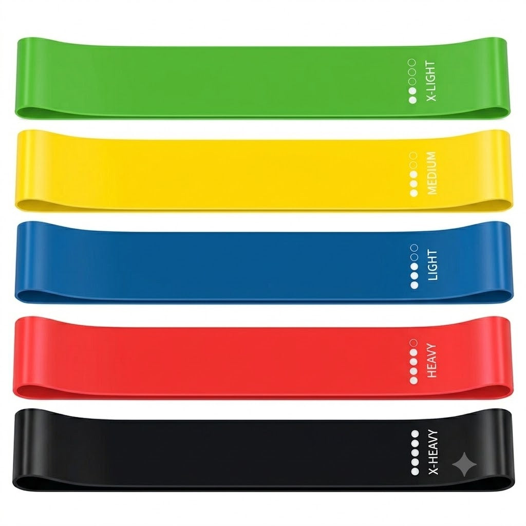 Set de Bandas Elásticas para Entrenamiento de Fuerza