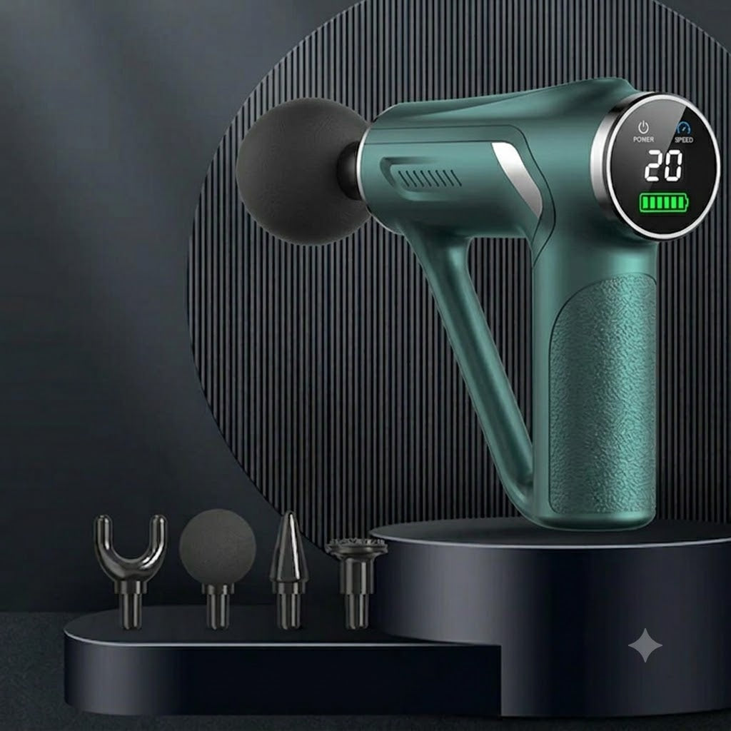 Pistola de Masaje Muscular Profundo Pro