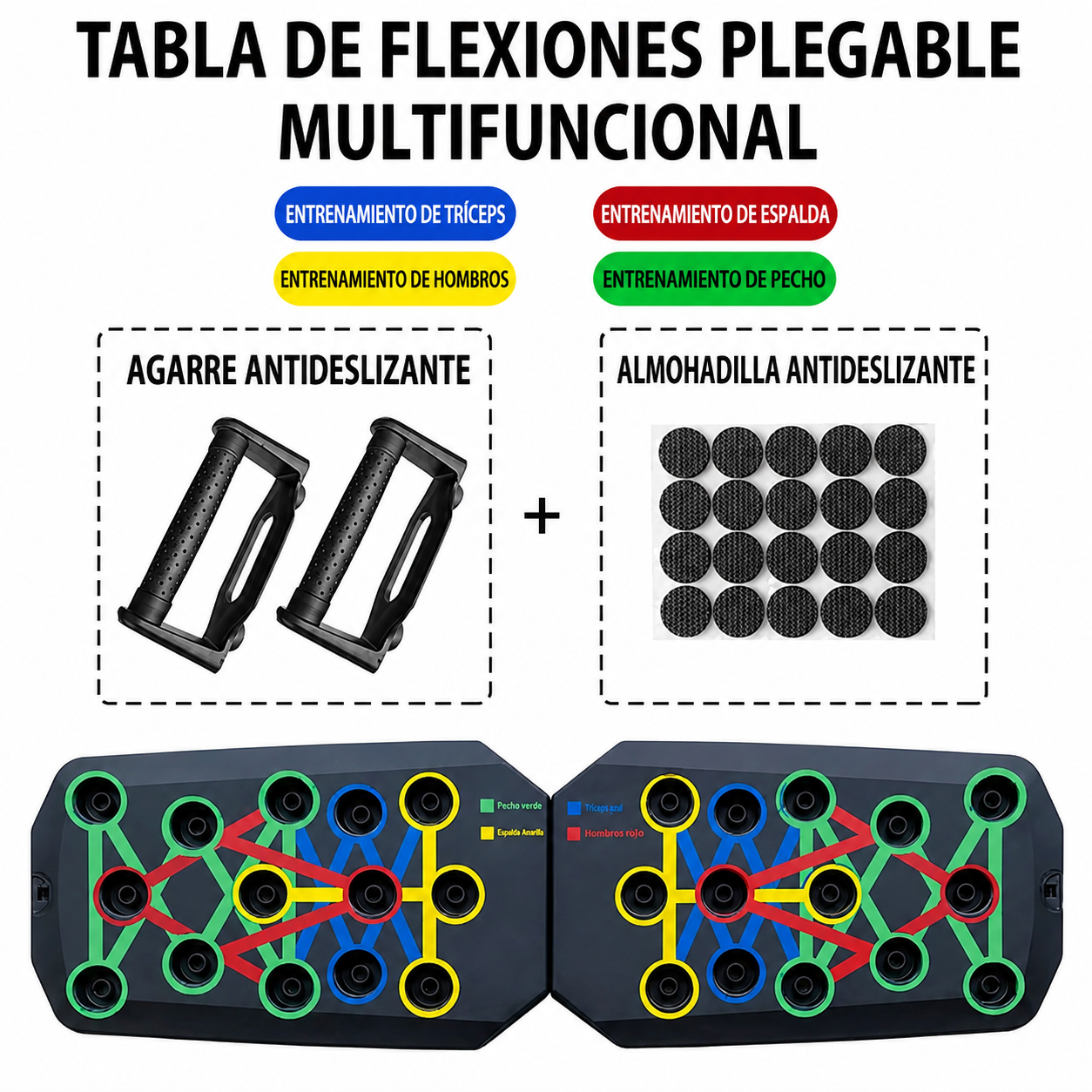 Tabla de Flexiones Multifuncional Pro