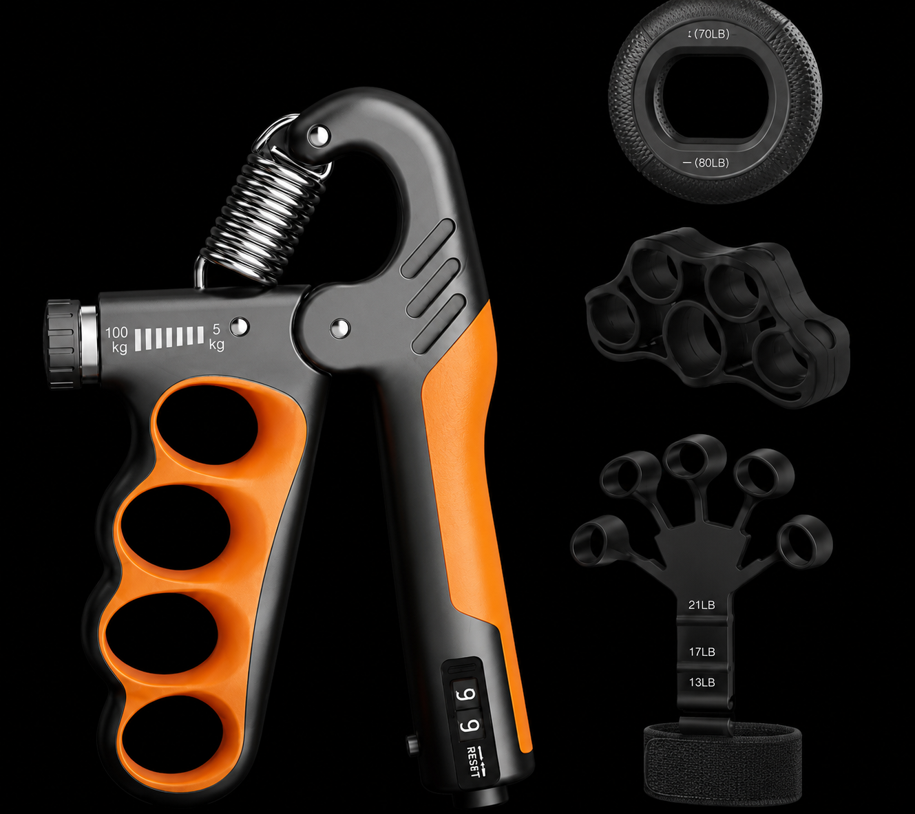 Grip de Fuerza Regulable Premium