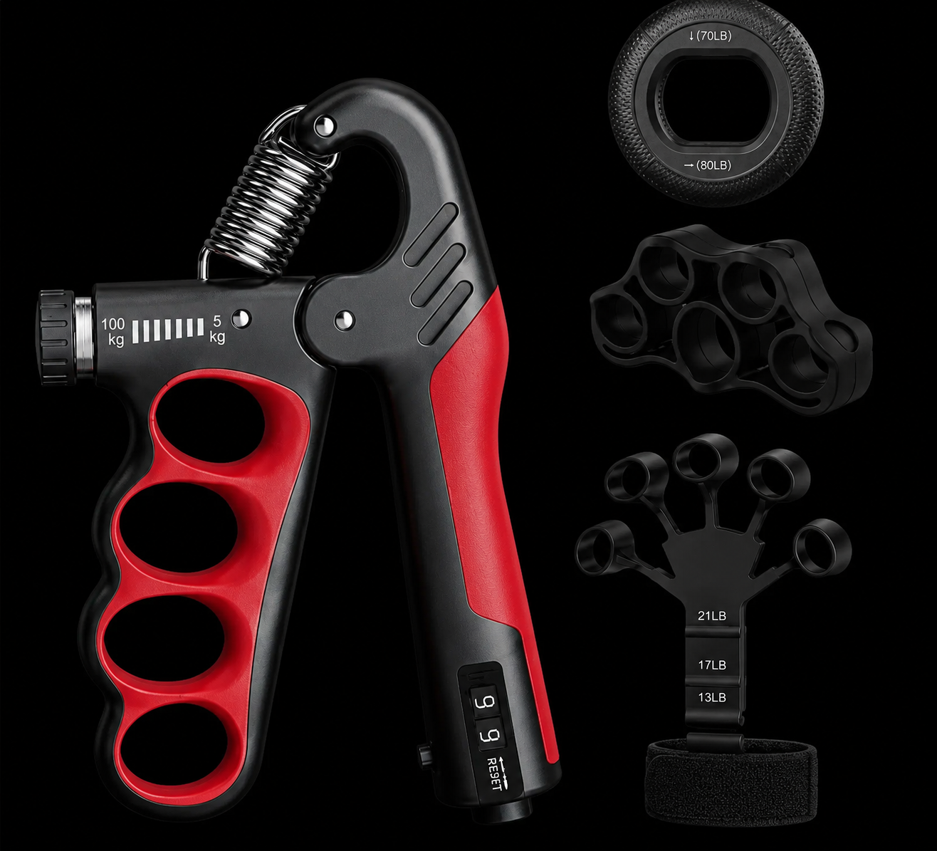 Grip de Fuerza Regulable Premium